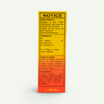 Carotene soap, side-label