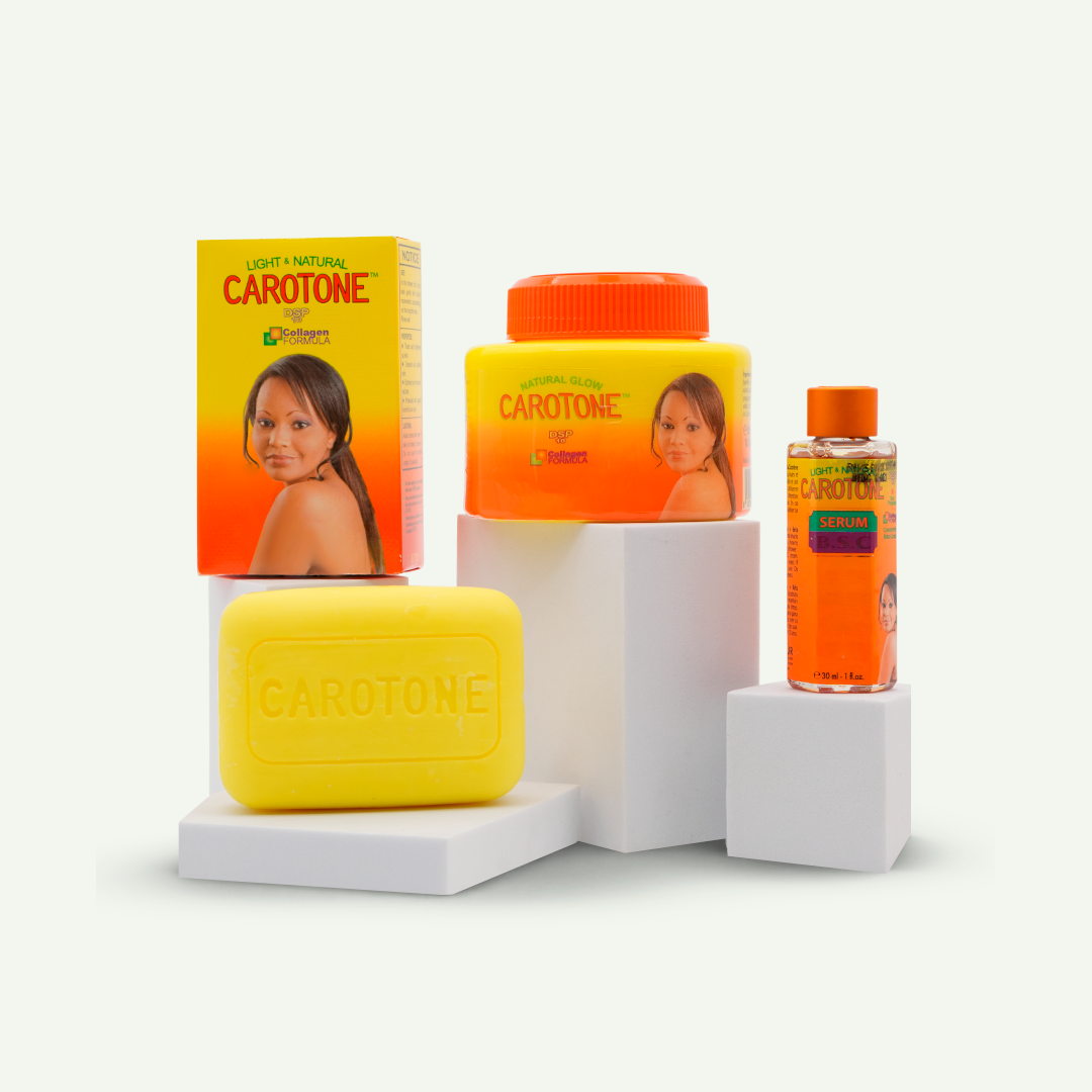 Carotone 3 product Kit (Soap, Cream, BSC Serum)