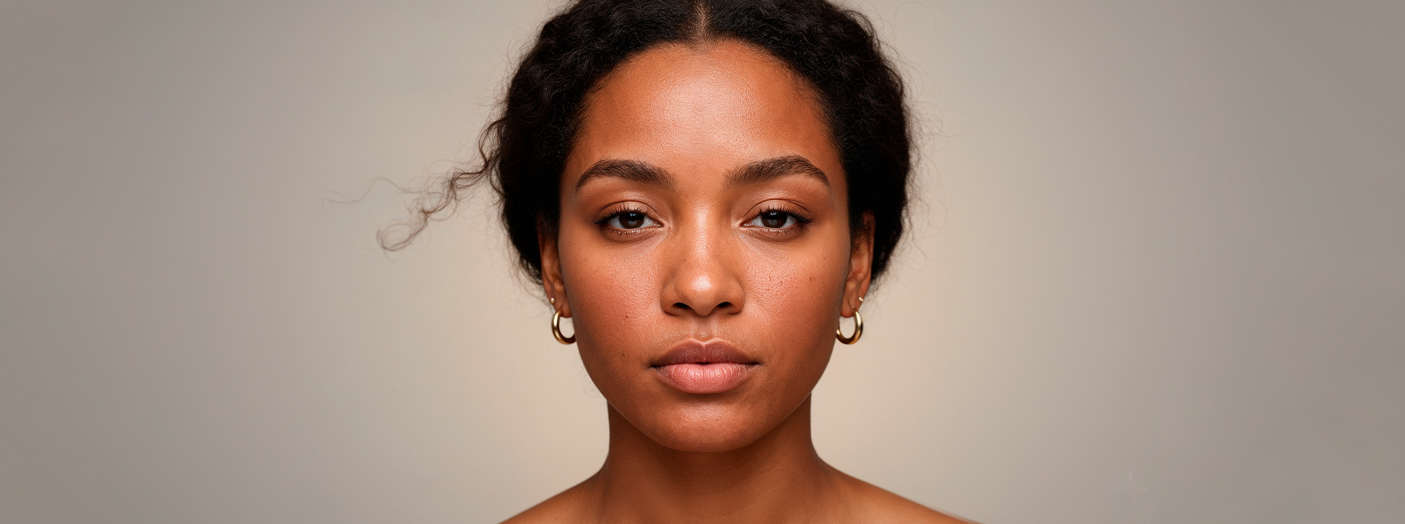 visual comparison of before and after using madamafric products  